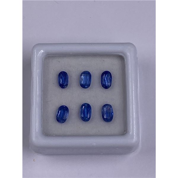 RARE BLUE KYANITE 2.11CT, 5 X 3MM, OVAL CUT, EYE CLEAN, BRAZIL, UNTREATED