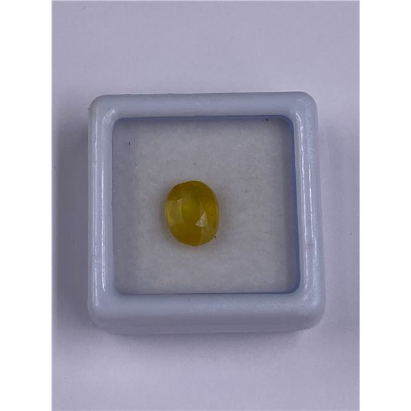 BEAUTIFUL YELLOW SAPPHIRE 2.65CT, 8.64 X 7.04 X 4.28MM, OVAL CUT, VS CLARITY, MADAGASCAR, UNHEATED