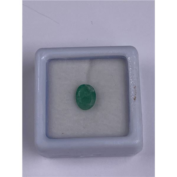 BEAUTIFUL EMERALD 0.945CT, 7.64 X 6.22 X 3.12MM, OVAL CUT, VS CLARITY, ZAMBIA, UNTREATED