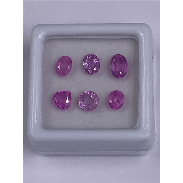 NATURAL PINK SAPPHIRE 3.23CT, 6 X 4MM, OVAL CUT, EYE CLEAN, MADAGASCAR, UNTREATED