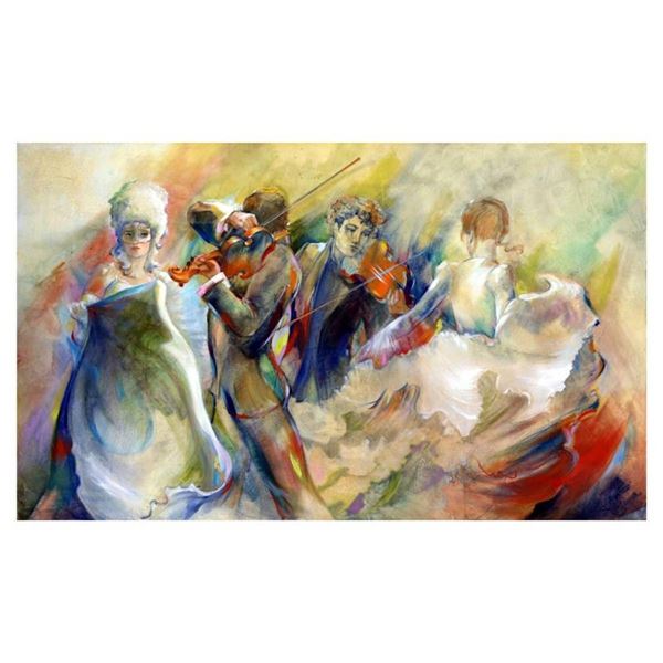 Lena Sotskova,  Carnival  Hand Signed, Artist Embellished Limited Edition Giclee