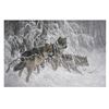 Image 1 : Larry Fanning, "Edge of Winter (Gray Wolves)" Limited Edition on Canvas, AP Numb