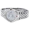 Image 7 : Rolex Mens SS Meteorite Diamond & Ruby Channel Set Diamond Datejust Wristwatch 3