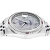 Image 9 : Rolex Mens SS Meteorite Diamond & Ruby Channel Set Diamond Datejust Wristwatch 3