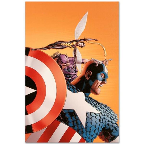 Marvel Comics  Avengers #77  Numbered Limited Edition Giclee on Canvas by John C