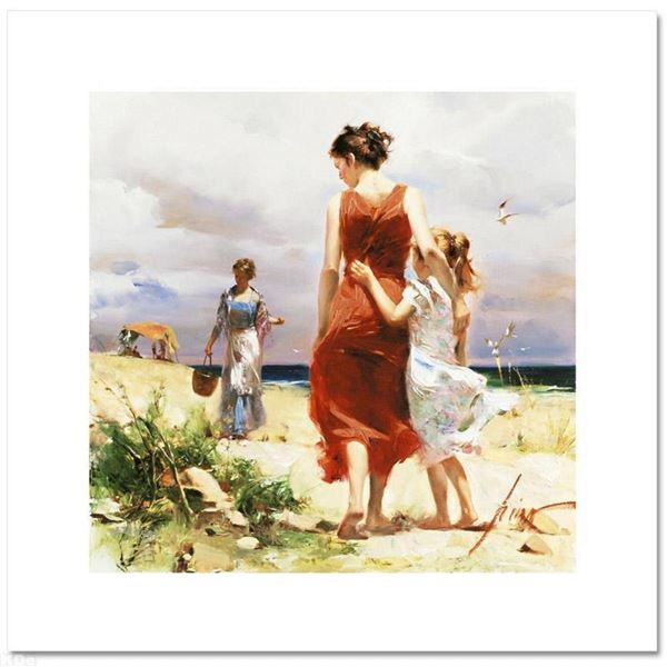 Pino (1931-2010),  Breezy Days  Limited Edition on Canvas, Numbered and Hand Sig