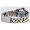 Image 5 : Rolex Ladies 2 Tone Quickset 18K Blue String Diamond Datejust Wristwatch