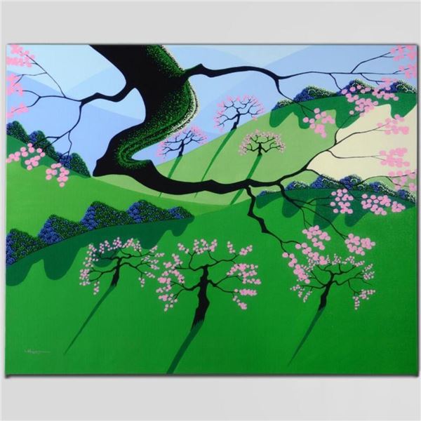 "Cherries Jubilee" Limited Edition Giclee on Canvas by Larissa Holt, Numbered an