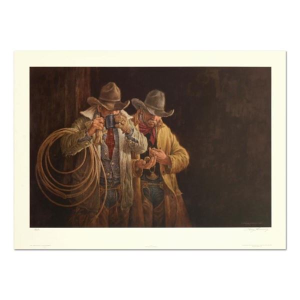 Larry Fanning (1938-2014),  5:00 A.M.  Limited Edition Lithograph, Numbered and