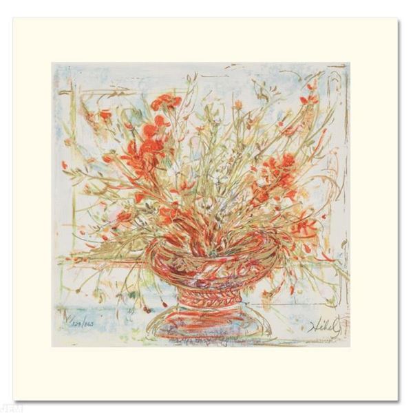  Summer's End  Limited Edition Serigraph by Edna Hibel (1917-2014), Numbered and