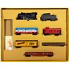 Image 2 : Fleischmann HO American Prototype Steam Loco Set.