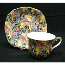 R.Winton Chintz China CUP&SAUCER"HAZEL" #1792739