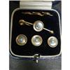Image 1 : FANCY VICTORIAN GENTS PIN AND BUTTONS #1792748