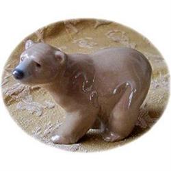 Retired Lladro Attentive Bear #1204G Osito #1793053