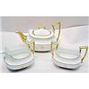 Image 1 : Limoges 3 Piece Monogramed Tea Set #1793271