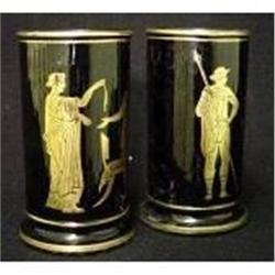 Pair Davenport and Beck Spill Vases c1880 #1793313