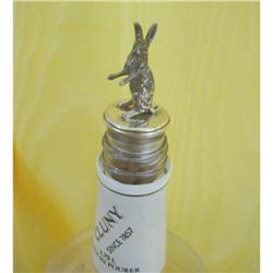 c.1900/AUSTRIA STERLING "HARE" WINE STOPPER #1793351