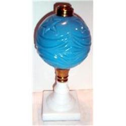 Vintage Blue Star Oil Lamp #1793368