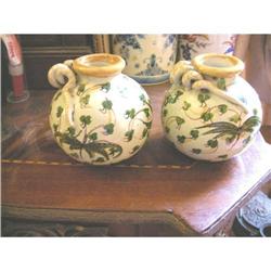 Pr. 18th Century Dutch Fayence Pots. #1793558