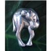 Image 1 : STERLING SILVER CAMEL FIGURE NETSUKE #1793670