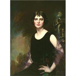 Portrait of an Elegant Lady by Robert John Swan#1805347