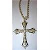 Image 1 : Incrediable Diamond Cross Pendent Necklace~4.03#1805525