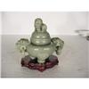 Image 1 : Nephrite Jade Celadon Green incense burner #1805745