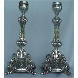 ST SILVER SABBATH CANDLESTICKS - LIONS SNAKES #1805868