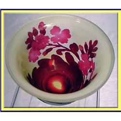 GALLE CAMEO GLASS VASE FLOWERS BLOSSOMS & BUDS #1805874