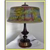 Image 1 : PAIRPOINT TABLE LAMP SIGNED REVERSE PAINTED #1805879