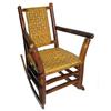 Image 1 : Vintage Hickory Rocker Rocking Chair #1817610