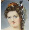 Image 1 : DUVAL Female Miniature Portrait Painting #1817657