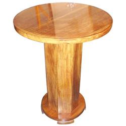 French Art Deco Mahogany Side Table #1817713