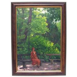 Alajos BAY Hungarian Wooded Landscape #1817725