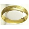 Image 1 : Rine 14K Gold Bracelet w Floral Designs #1817734