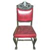 Image 1 : Pair Renaissance Revival Temple Chairs #1817760