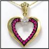 Image 1 : FRENCH DESIGNERS AWARD JEWELED HEART #1818018