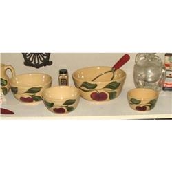 1952-1962 WATT POTTERY CO. SET OF FOUR NESTING #1818355