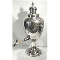 English Victorian Urn Silver Plate c1890 #1818370