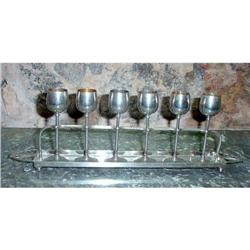 Beautiful WMF Art Deco Cordial Service Set & #1829841