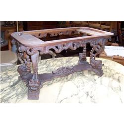 Small table with Dolphins (no top) #1829993