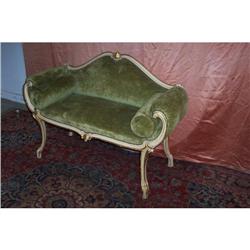 Small painted french bench #1829997
