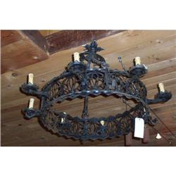 Wrought iron chandelier #1830008
