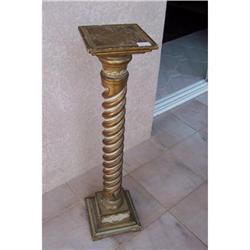 French Wooden pedestal C.1940 #1830023