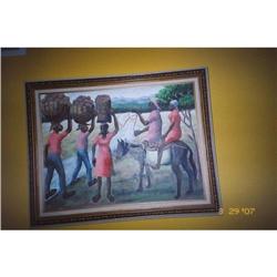 Haitian Painting, Rene Exume #1830096