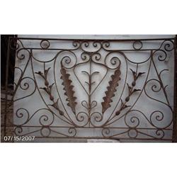Wrought Iron Antique Fancy Balcony #1830158