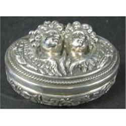 Henryk Winograd Art Nouveau Two Cupids Jewel #1830169