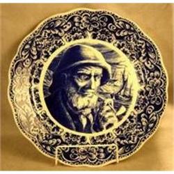 Boch Belgium Delft Blue/White Charger. #1830215