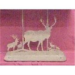 Art& Craft Copper& Bronze Lamp #1830304