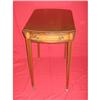 Image 1 : Beautiful inlaid drop leaf side table #1830321